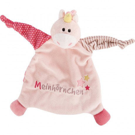 NICI Schmusetuch Einhorn Stupsi Meinhornchen (43658) Одеяло единорог Stupsi Meinhornchen (43658)