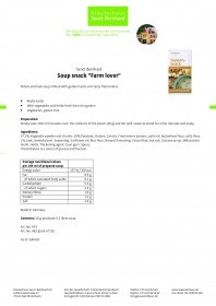 Krauterhaus Sanct Bernhardt Soup snack "Farm lover" (pack of 10), 200 г