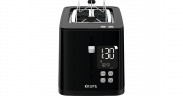 Krups Krups Smart'n Light Toaster KH6418 schwarz, 850 Watt, fur 2 Scheiben Toast schwarz Тостер Krups Smart'n Light KH6418 черный, 850 Вт, на 2 ломтика тостов