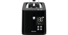 Krups Krups Smart'n Light Toaster KH6418 schwarz, 850 Watt, fur 2 Scheiben Toast  schwarz Тостер Krups Smart&amp;#39;n Light KH6418 черный, 850 Вт, на 2 ломтика тостов