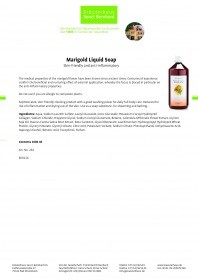 Kraueterhaus Sanct Bernhardt Marigold Liquid Soap 1 litre, 1 литр