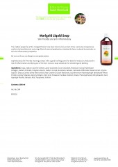 Kraueterhaus Sanct Bernhardt Marigold Liquid Soap 1 litre, 1 литр