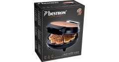Bestron Bestron Herzwaffeleisen AWM700CO kupfer/schwarz, 700 Watt  kupfer/schwarz Вафельница Bestron Heart AWM700CO медь/черный, 700 Вт
