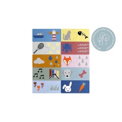 KINDSGUT Puzzle Duo Paula Lernspiele Логические дуэт Паула развивающие игры