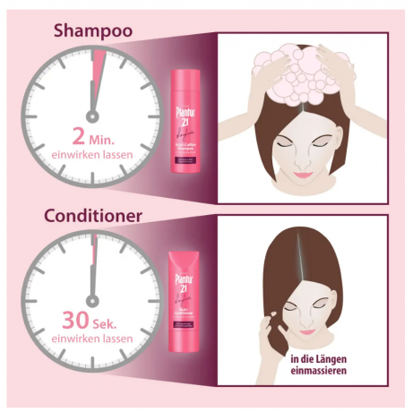 Plantur 21 Spulung Nutri Conditioner langehaare, Кондиционер Плантур 21 для длинных волос для блеска и легкого расчесывания, 175 мл