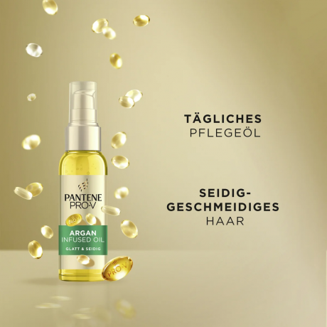 Pantene Pro-V Argan Infused Oil Haaroel 100 ml, Масло для волос Argan Infused Oil, 100 мл