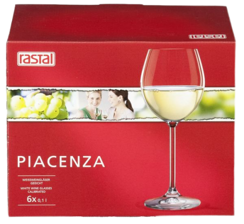RASTAL Piacenza Weibweinkelche 6st, Растал Набор бокалов для белого вина 312 мл, 6 шт