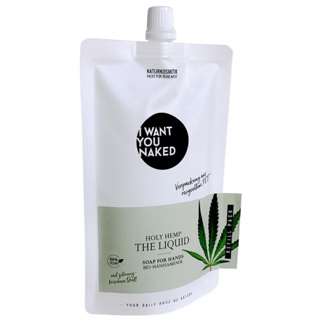 I WANT YOU NAKED The Liquid  Holy Hemp Hand Wash Refill  Сменный блок для мытья рук Liquid Holy Hemp