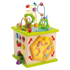 HAPE Motorikwurfel kleine Tierchen Кубик моторики мелких животных