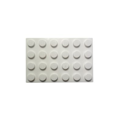 LEGO LEGO 4X6 Platten Weiss - White Plate 3032 - Brandneu - 75x Тарелки LEGO 4X6 White - Белая тарелка 3032 - Совершенно новая - 75x