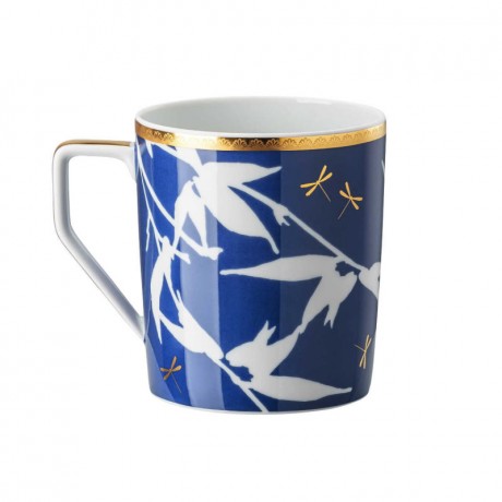 Rosenthal Rosenthal Heritage Turandot blue Becher mit Henkel 0,36 L Rosenthal Heritage Turandot синяя кружка с ручкой 0,36 л