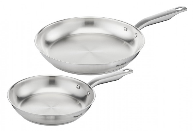 Tefal Tefal Pfannenset 2-tlg. Virtuoso  silber Набор сковородок Tefal 2 шт. Виртуоз