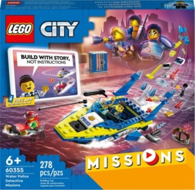 LEGO LEGO City 60355 Detektivmissionen der Wasserpolizei LEGO City 60355 Детективные миссии водной полиции