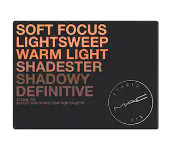 MAC Studio Fix Sculpt And Shape Contour Palette Medium Dark/Dark, МАК Палетка с устойчивыми корректорами для лица, Средне-темный/Темный
