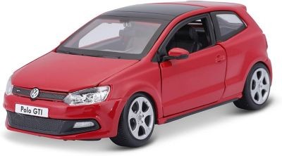 Bburago Modellauto VW Polo GTI Mark 5 (rot Модель автомобиля VW Polo GTI Mark 5 (красный