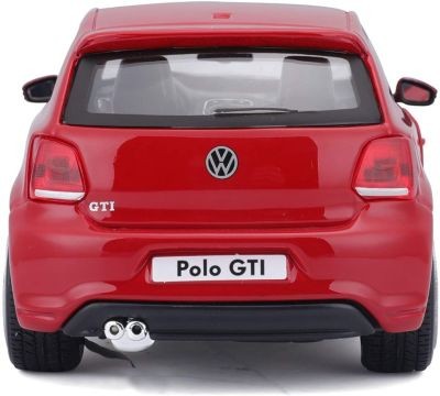 Bburago Modellauto VW Polo GTI Mark 5 (rot Модель автомобиля VW Polo GTI Mark 5 (красный