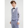 WE Fashion Jungen-Slim-Fit-Weste in melierter Optik Blazer fur Jungen Приталенный жилет для мальчика в крапинку Блейзер для мальчика