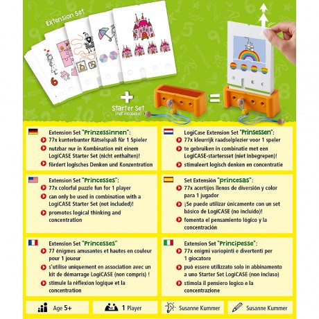 Haba LogiCASE Extension Set – Prinzessinnen Набор расширений LogiCASE — принцессы