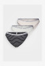 Tommy Hilfiger BIKINI PRINT 3 PACK Briefs white/light pink 3 НАБОР С ПРИНТОМ БИКИНИ Трусы белый/светло-розовый