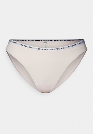 Tommy Hilfiger BIKINI PRINT 3 PACK Briefs white/light pink 3 НАБОР С ПРИНТОМ БИКИНИ Трусы белый/светло-розовый