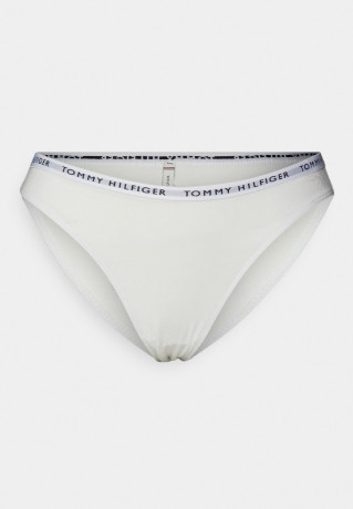 Tommy Hilfiger BIKINI PRINT 3 PACK Briefs white/light pink 3 НАБОР С ПРИНТОМ БИКИНИ Трусы белый/светло-розовый