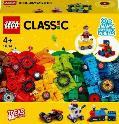 LEGO LEGO Classic 11014 Steinebox mit Radern LEGO Classic 11014 Ящик с кубиками на колесах