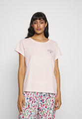 Tommy Hilfiger SHORT SLEEVE Pyjama top light pink КОРОТКИЙ РУКАВ топ от пижамы светло-розовый
