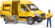 Bruder MB Sprinter DHL mit Fahrer und Zubehor MB Sprinter DHL с водителем и аксессуарами