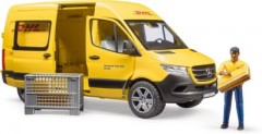 Bruder MB Sprinter DHL mit Fahrer und Zubehor MB Sprinter DHL с водителем и аксессуарами