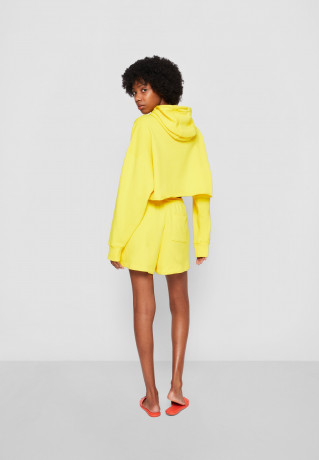 Tommy Hilfiger TOMMY HILFIGER X ANDY WARHOL FLAG CROPPED HOODIE Sweatshirt vivid yellow TOMMY HILFIGER X ANDY WARHOL FLAG CROPPED HOODIE толстовка ярко-желтый