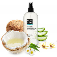 EcoTan Tropical Braunungsspray mit Kokoswasser  Тропический спрей для загара с кокосовой водой
