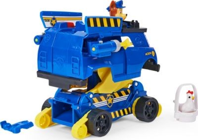 Spin Master Paw Patrol Chases Rise and Rescue verwandelbares Spielzeugauto mit Actionfiguren und Zubehor Машинка-трансформер Paw Patrol Chases Rise and Rescue с фигурками и аксессуарами