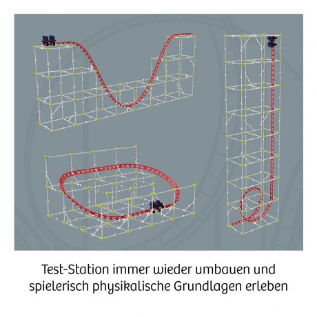 Kosmos Roller Coaster-Konstruktion Строительство американских горок