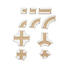 SINASPIELZEUG Holzspielzeug Kugelbahn Дорожка для деревянных игрушек