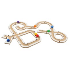 SINASPIELZEUG Holzspielzeug Kugelbahn Дорожка для деревянных игрушек