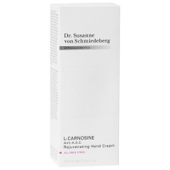 Dr. Susanne von Schmiedeberg L-Carnosine Anti-A.G.E. Rejuvenating Hand Cream  L-карнозин против A.G.E. Омолаживающий крем для рук