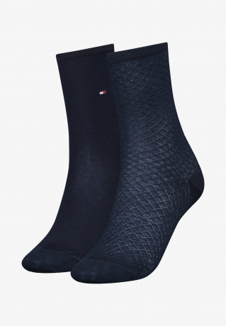Tommy Hilfiger 2 PACK Socks navy 2 УПАКОВКИ носков военно-морской