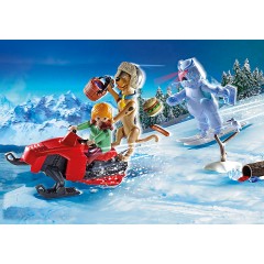 PLAYMOBIL 2er Set: 70706 SCOOBY-DOO! Abenteuer mit Snow Ghost + 70707 SCOOBY-DOO! Abenteuer mit Witch Doctor Набор из 2 предметов: 70706 СКУБИ-ДУ! Приключения со снежным призраком + 70707 СКУБИ-ДУ! Приключения с знахарем