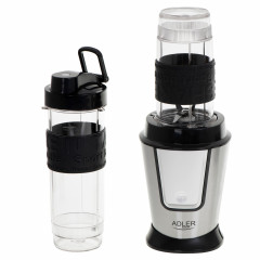 JUNG JUNG Smoothie-Maker ADLER AD4081 Smoothie Maker Standmixer elektrisch Smoothie Maker to go, 500,00 W, inkl 2x Trinkflaschen 570ml+ 400ml BPA-frei Milchshaker, Eiweissshaker  Производитель смузи JUNG ADLER AD4081, стационарный миксер, электрический см