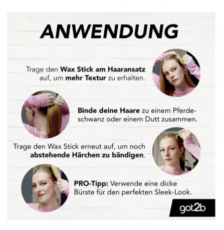 got2b Wax Stick Kleber Гель-воск сильной фиксации для укладки волос в стике, 50гр