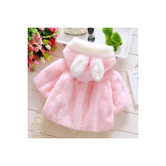 Vicabo Baby Madchen Faux Pelz Mantel Winterjacke Mantel fur Madchen Пальто из искусственного меха для маленьких девочек