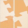 relaxdays 18 x Puzzlematte Sterne orange-beige 18 ковриков-пазлов со звездами оранжево-бежевого цвета