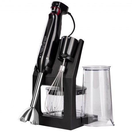 KeMar Kitchenware KeMar Kitchenware Stabmixer KSM-1000 Stabmixer-Set, 1000 W, 17.000 U/min Aufbewahrungsstander Messbecher Titan Klinge  KeMar Kitchenware Ручной блендер KSM-1000, набор ручного блендера, 1000 Вт, 17 000 об/мин, подставка для хранения, мер