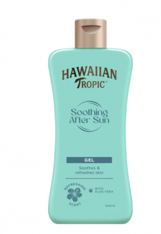 Hawaiian Tropic Hydrating Soothing Gel 200ml, Увлажняющий успокаивающий гель  после загара с алоэ вера 200мл 