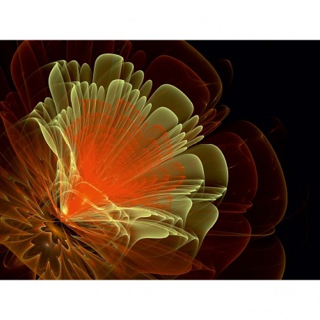 CALVENDO Puzzle CALVENDO Puzzle Der Reich der Fractalblumen Пазл CALVENDO Puzzle Царство фрактальных цветов