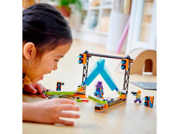 Lego Hindernis-Stuntchallenge Вызов трюков с препятствиями