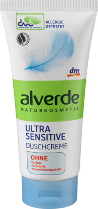 alverde NATURKOSMETIK Cremedusche Ultra Sensitiv, 200 ml Экстра Увлажняющий Гель для Душа для Чувствительной Кожи, 200 мл