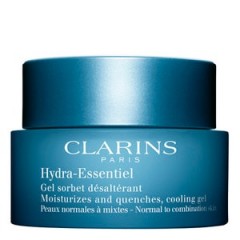 Clarins (Кларанс) Hydra-Essentiel Gel sorbet desalterant - Peaux normales _ mixtes Gesichtsgel Hydra-Essentiel, 50 мл