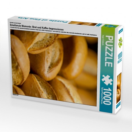CALVENDO Puzzle CALVENDO Puzzle Emotionale Momente: Brot und Kaffee Impressionen Пазл CALVENDO Puzzle Эмоциональные моменты: впечатления от хлеба и кофе