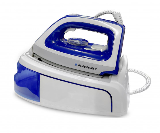 Blaupunkt Blaupunkt Dampfbugelstation MEN803 Dampfbugelstation 2250W Bugelstation 5.2 Bar Dampfstoss 280g, 1,2 L Tank abnehmbar, Keramiksohle Bugeleisen Dampf, Dampfbugeleisen  Паровая гладильная станция Blaupunkt MEN803 Гладильная станция с паром, 2250 В